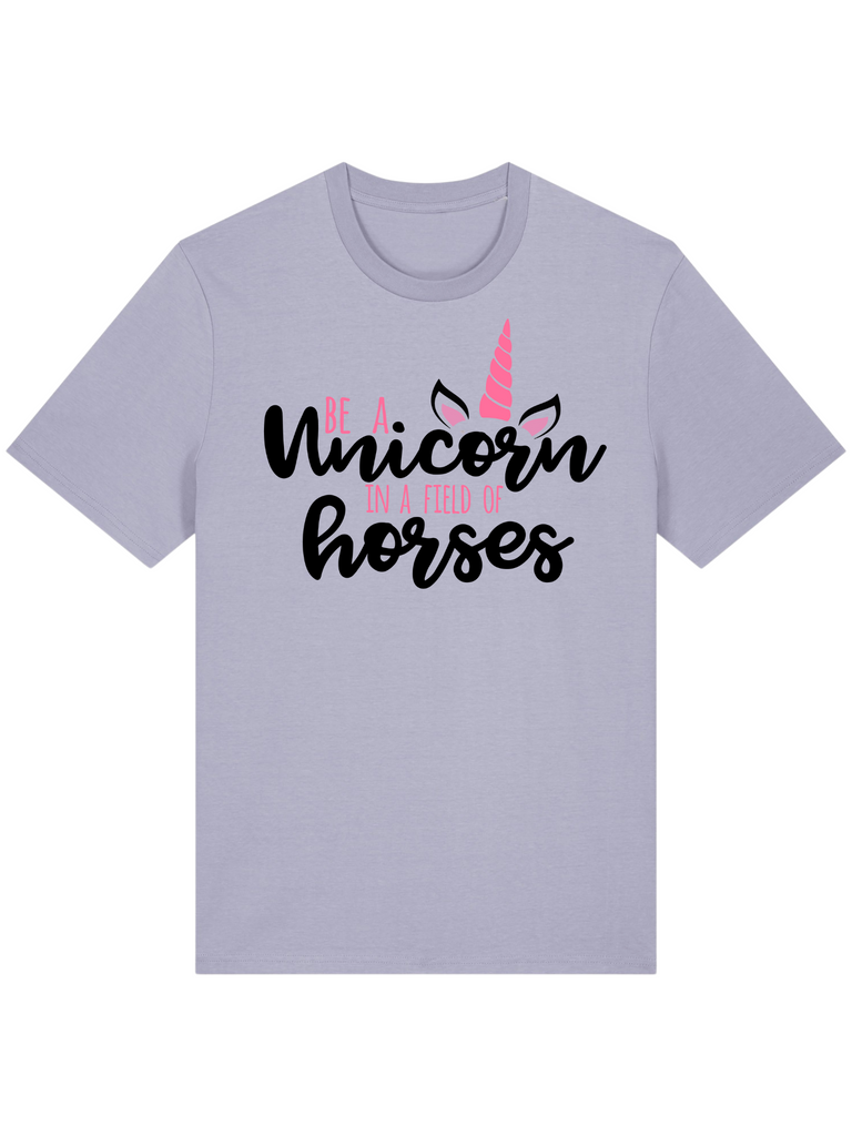Girl Lilac Be a Unicorn Shirt