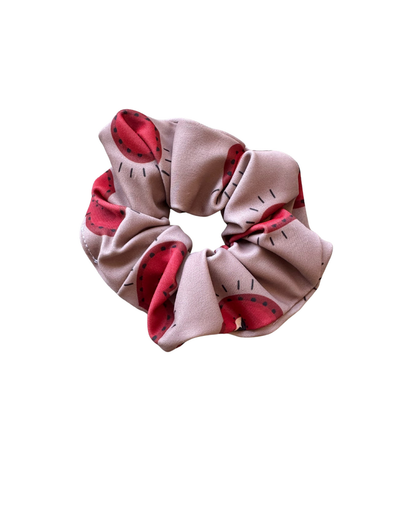 Girl Cream Whispered Hearts Scrunchies for Hair
