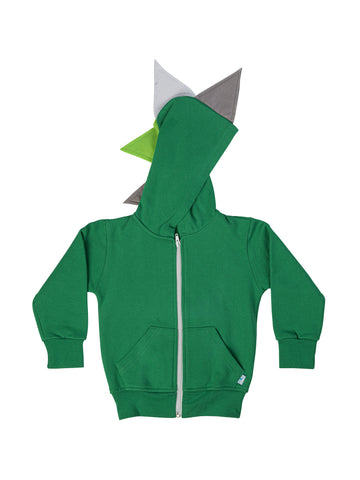 green dinosaur hoodie for boy miss flamingo kids