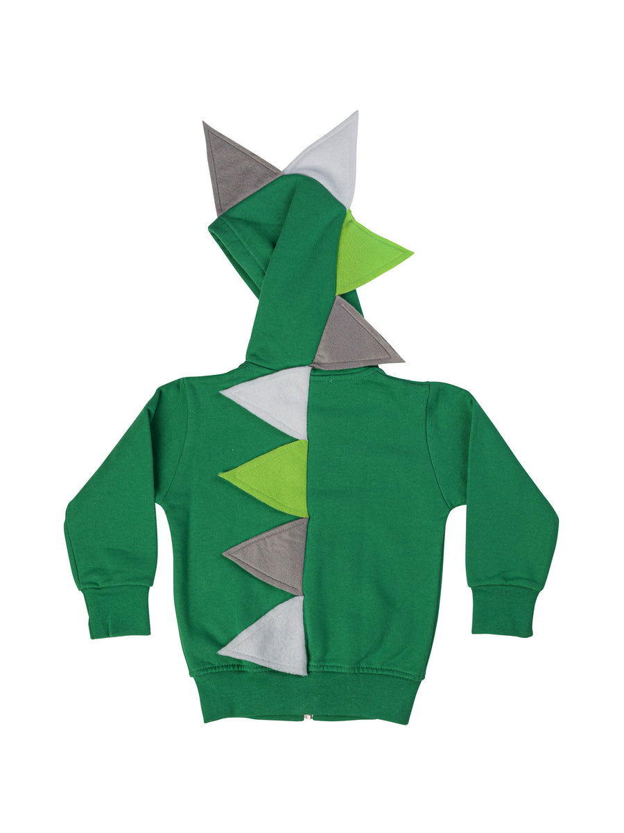 Green Dinosaur Hoodie for Boy | Miss Flamingo Kids