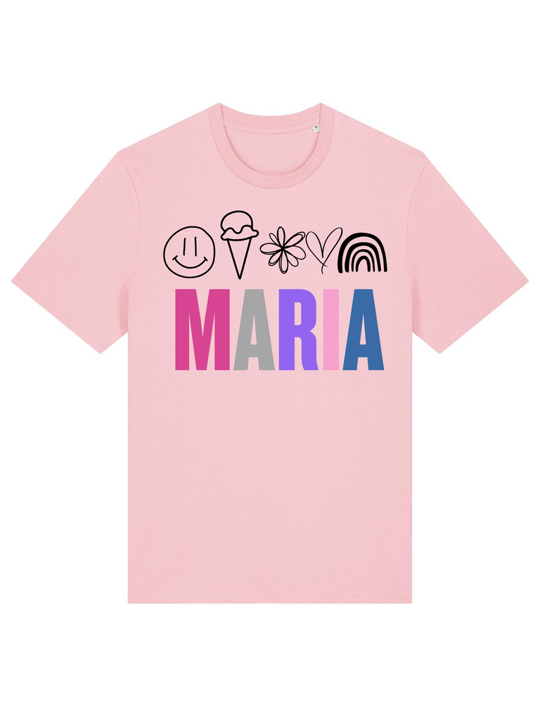 Girl Personalized Shirt with Name and Favorite Things Shirt