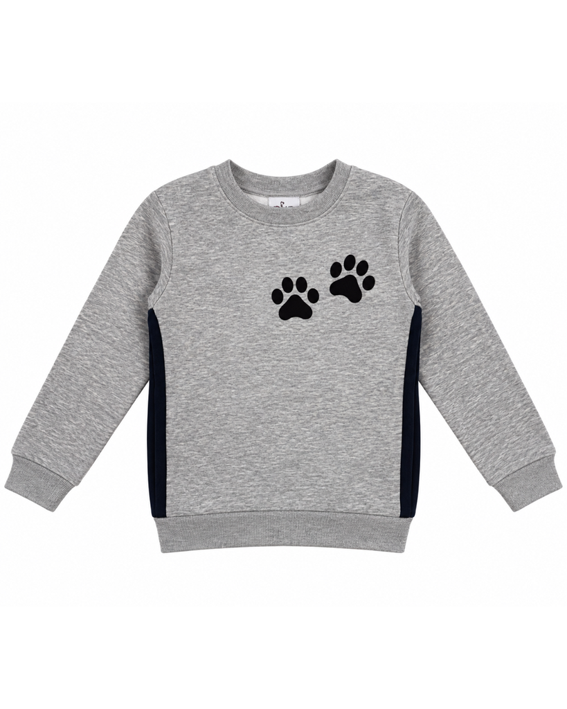 Girl Grey Cool Dachshund Sweatshirt