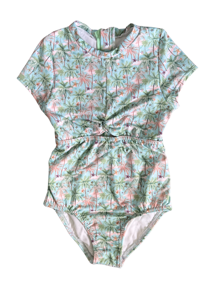 Girl Aqua Calypso One Piece Swimsuit
