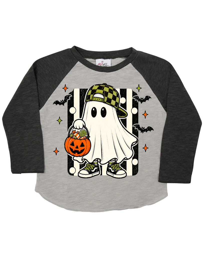 Κορίτσι Fabulous Halloween Grey πουκάμισο