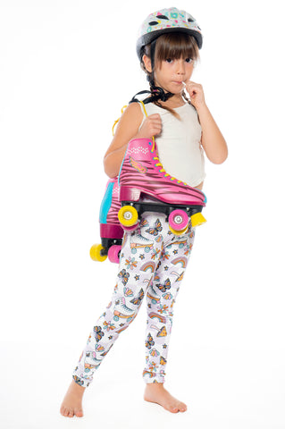 Girl Lilac Roller Fun Legging