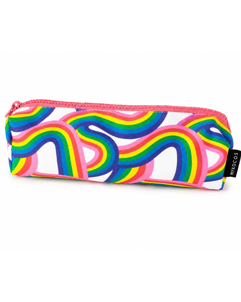 Girl Rainbow Swirl Pencil Case