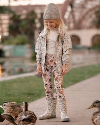 Girl Grey Checkered Girl Vibes Legging