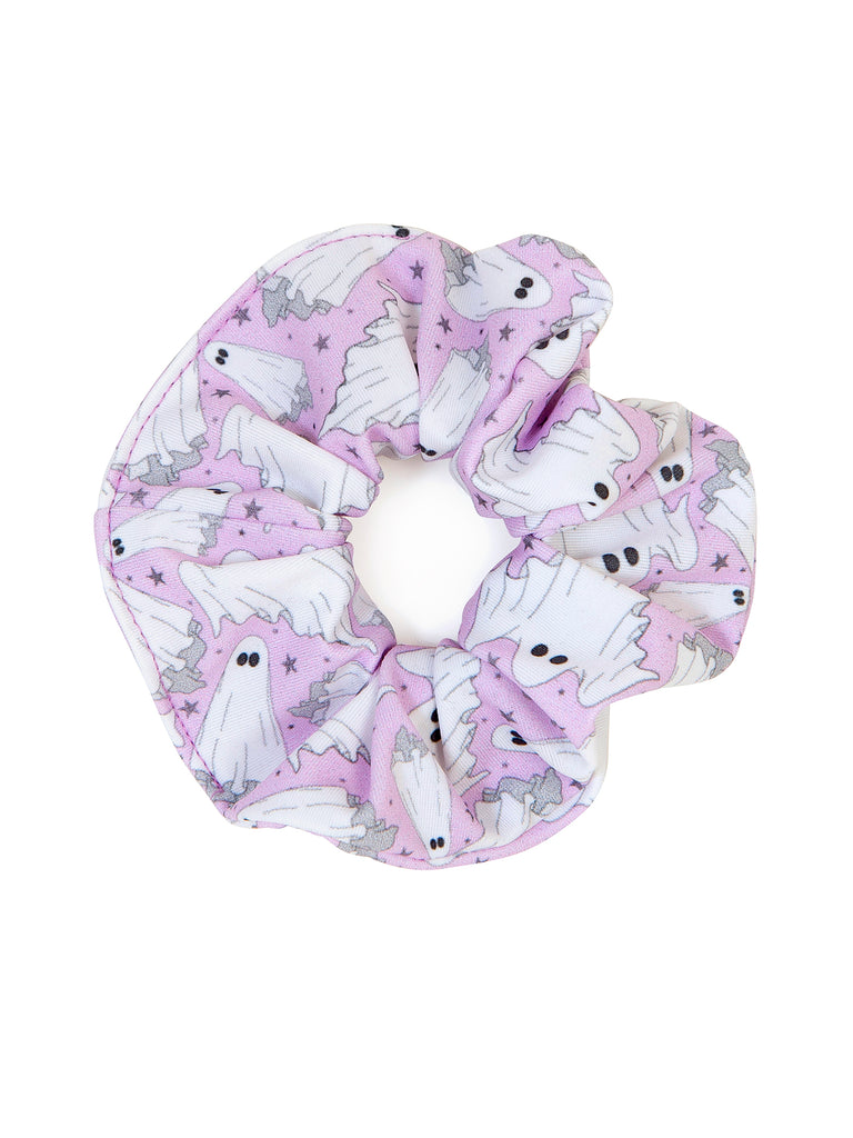 Lilac Ghost Attack Scrunchies for Hair