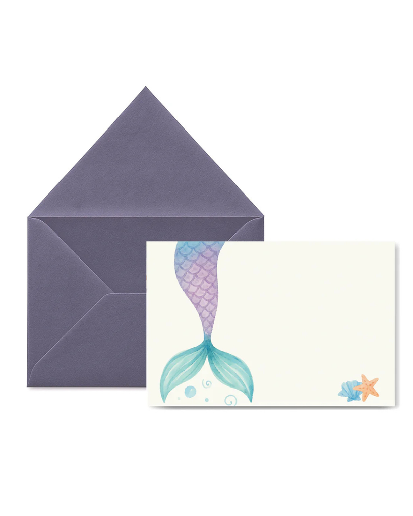 Lilac Mermaid Note Cards