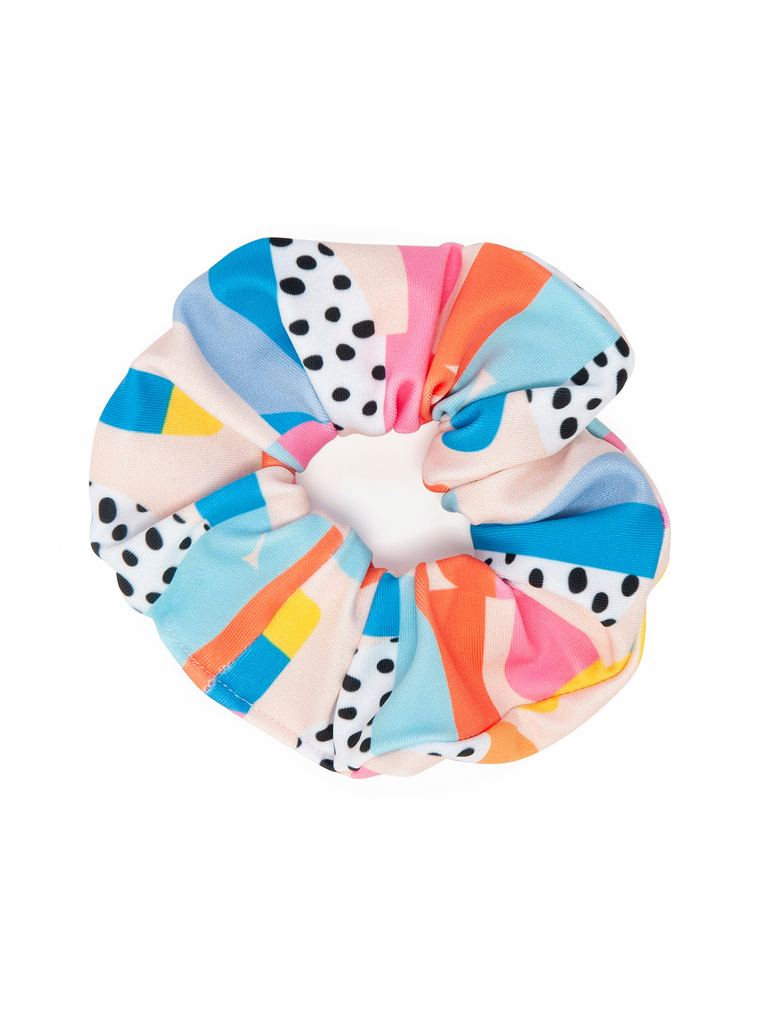 Girl Colorful Mykocos Collaboration Scrunchies for Hair