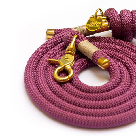 Dog Purple Haze Gold 180cm Leash