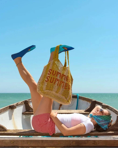 Summer Summer Blue Bag