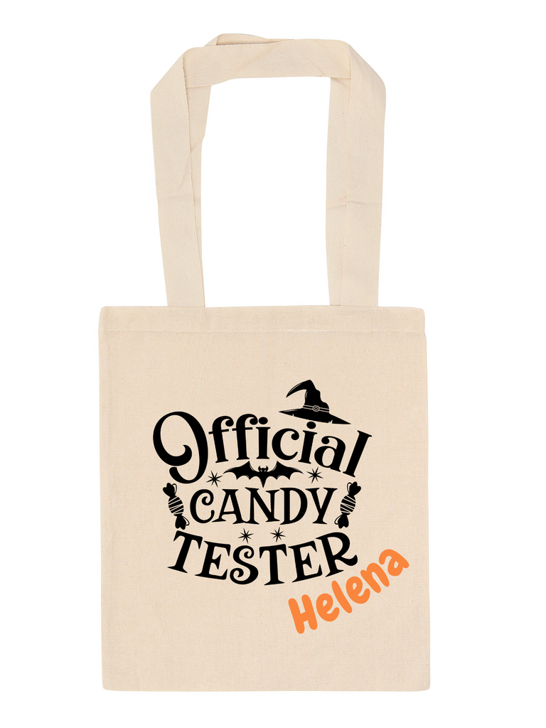 Candy Tester Personalized Party Treat Bag