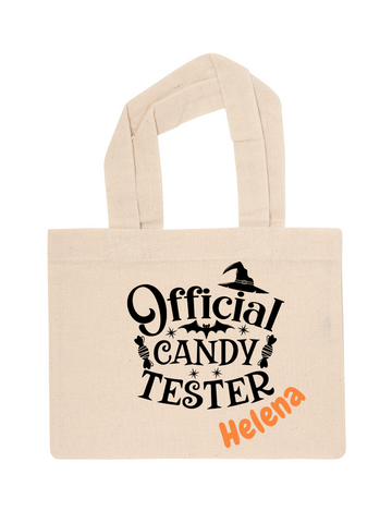 Candy Tester Personalized Party Treat Bag