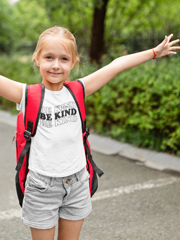 Κορίτσι Be Kind Λευκό πουκάμισο