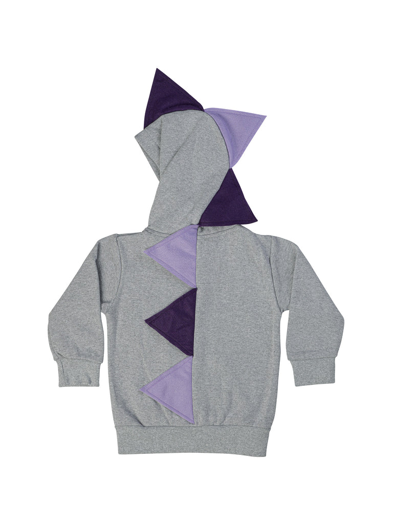 Purple on sale dinosaur hoodie