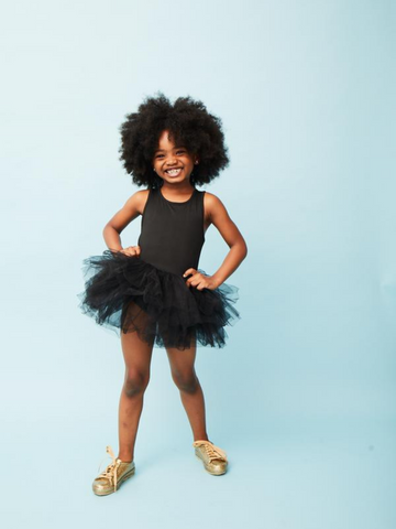 Girl ILovePlum Black Tutu Dress