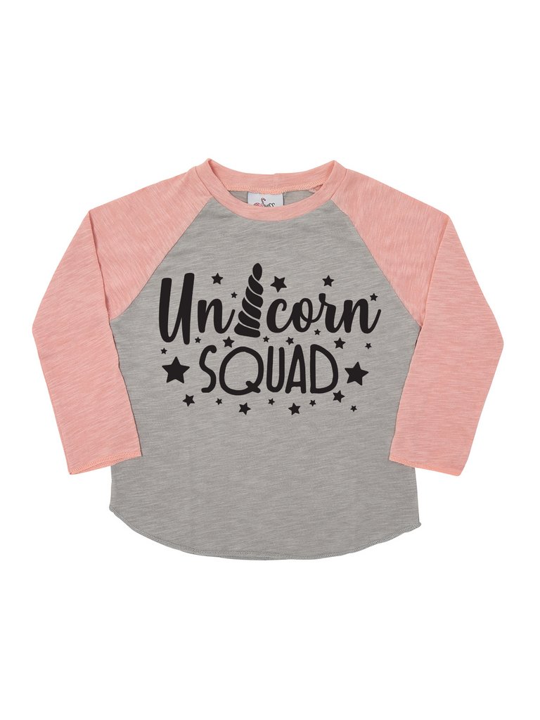 Girl Rose Unicorn Squad Long Sleeve Shirt