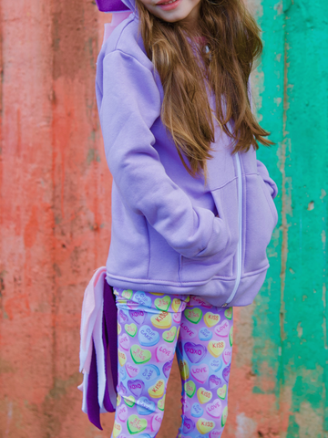 Girl Candy Hearts Rainbow Legging
