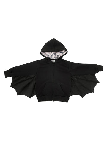 Boy Black Dragon Bat Hoodie