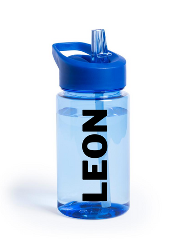 Boy Blue Personalized Water Bottle
