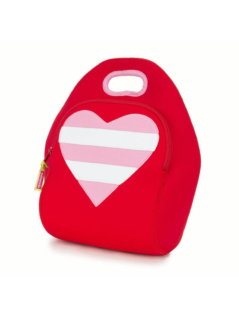 Girl Red Heart Lunch Box
