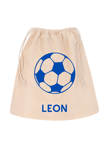 Boy Soccer Personalized Sack Bag